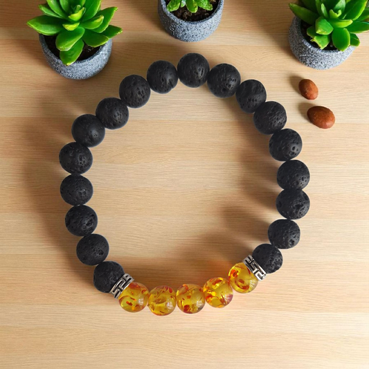 Bracelet perlé unisexe